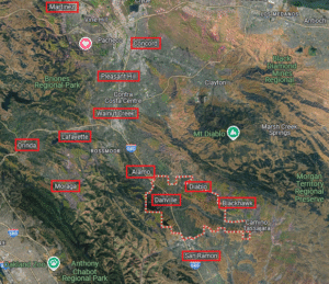Danville, California and Surrounding Communities