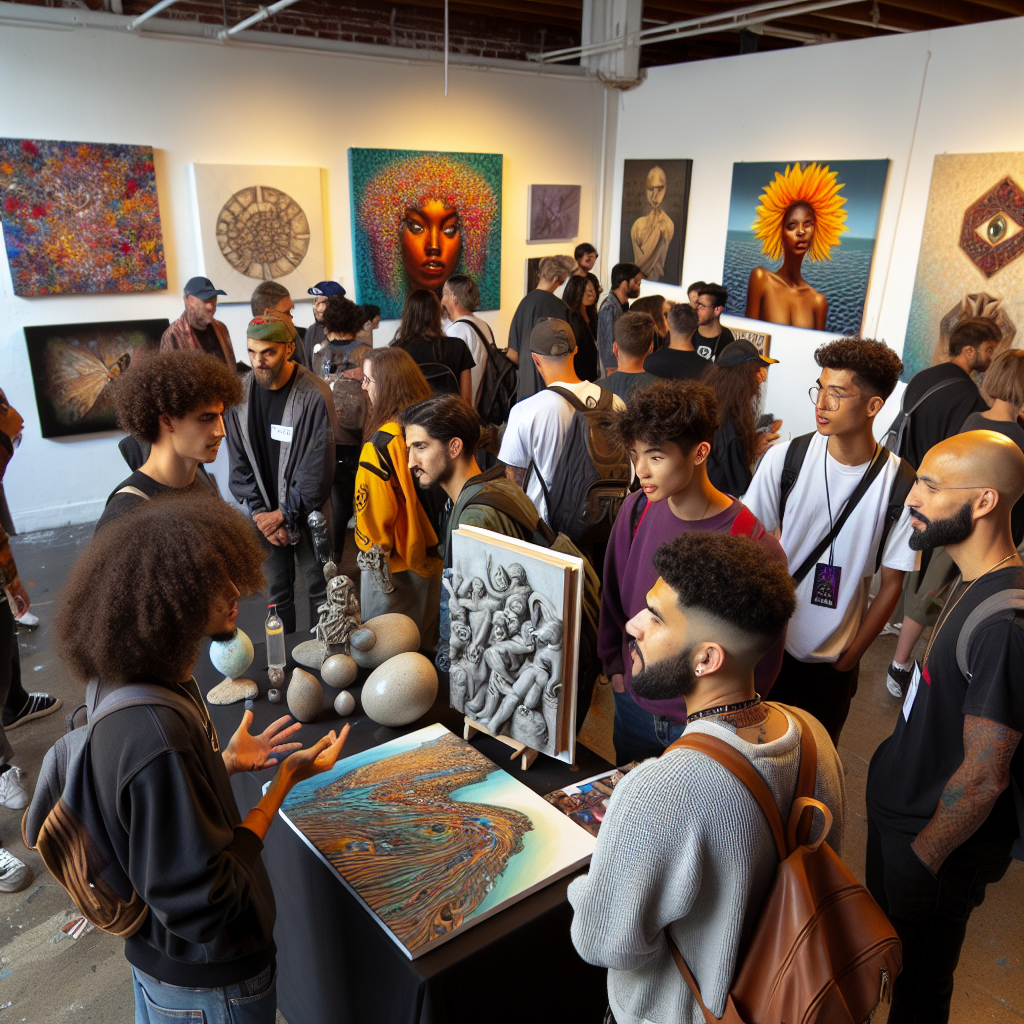 Meet The Emerging Artists at Oakland Art Murmur! Keep under 250 word count