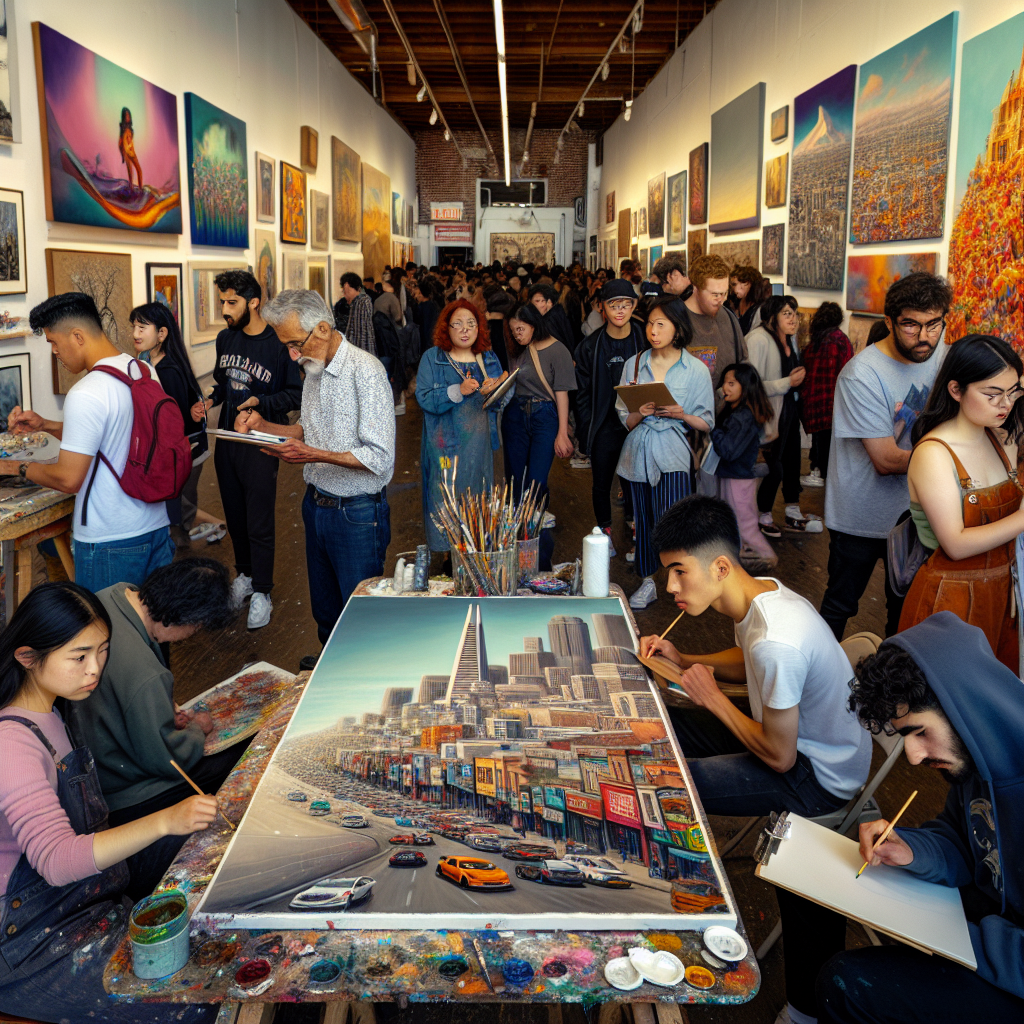 Meet The Emerging Artists at Oakland Art Murmur! Keep under 250 word count
